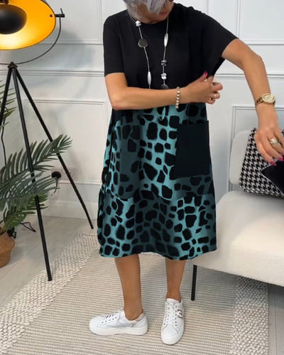 Sherlene - Leopard Print Dress