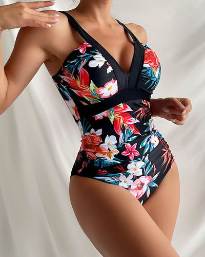 Stella - Chic Floral One-Piece