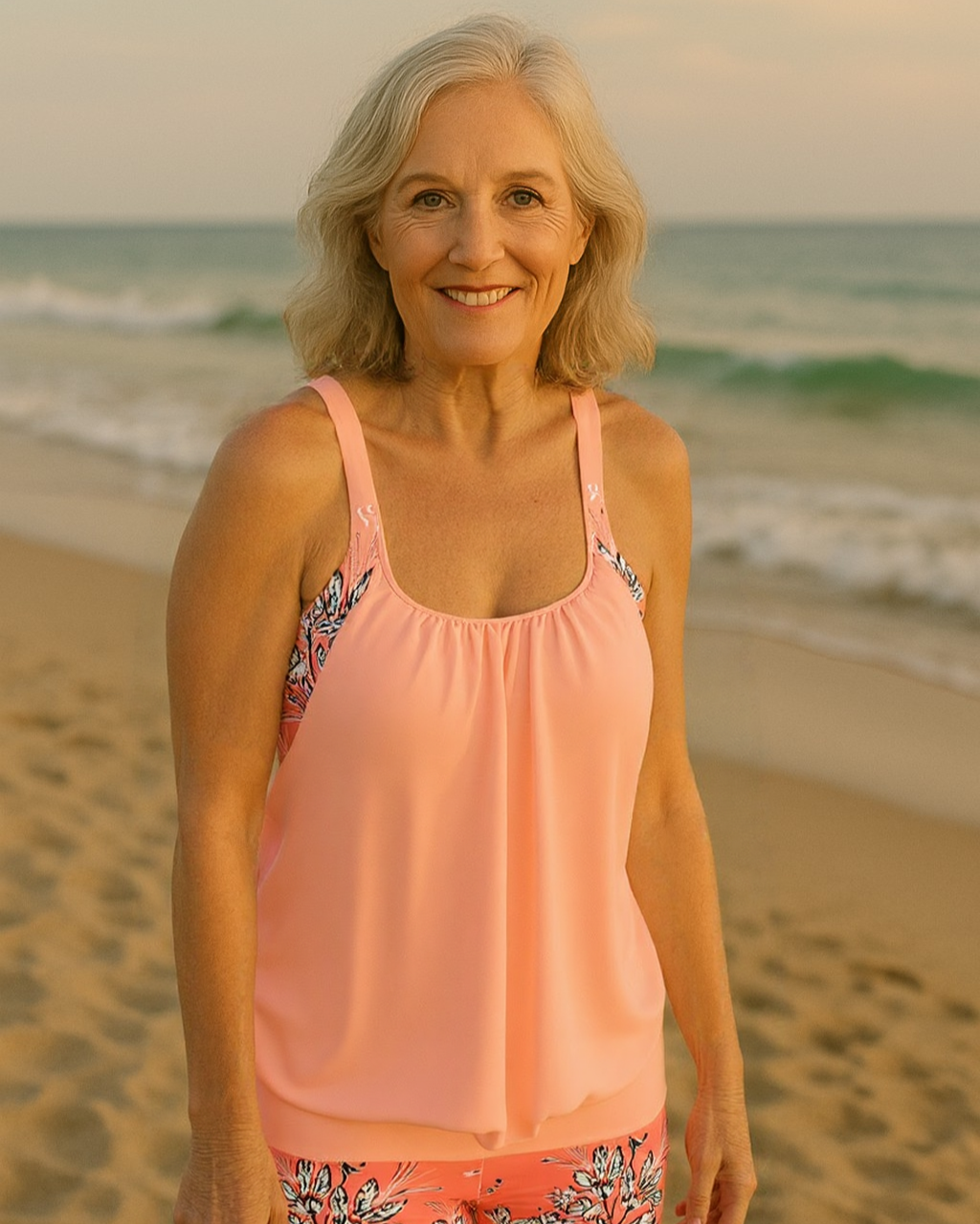 Indie - Floral Print Classic Tankini