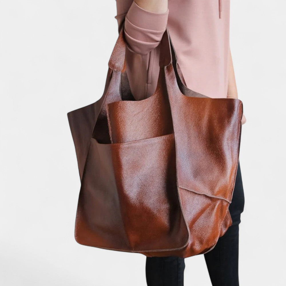 BAHA LEATHER TOTE BAG
