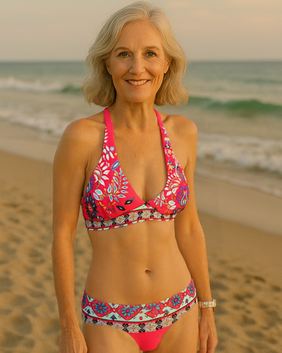 Aurora - Boho-Chic Halter Bikini