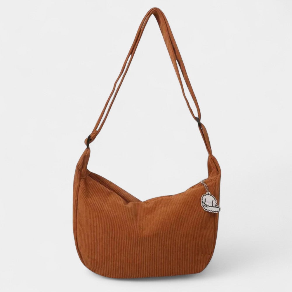 GRAINNE CORDOROY SHOULDER BAG