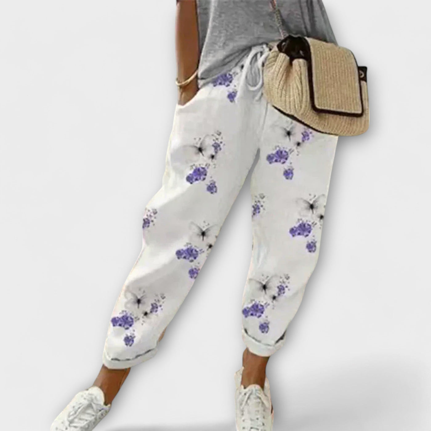 Paulina™ Comfortable Cotton-Linen Trousers