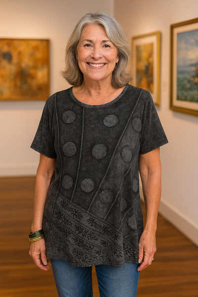 Calla| Artistic Top – Flows Gently, Flatters Beautifully