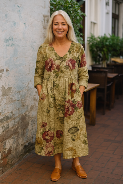 Noelia | Comfort Maxi Dress – Effortless Elegance, All-Day Confidence