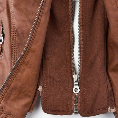 Jill | Waterproof Leather Jacket