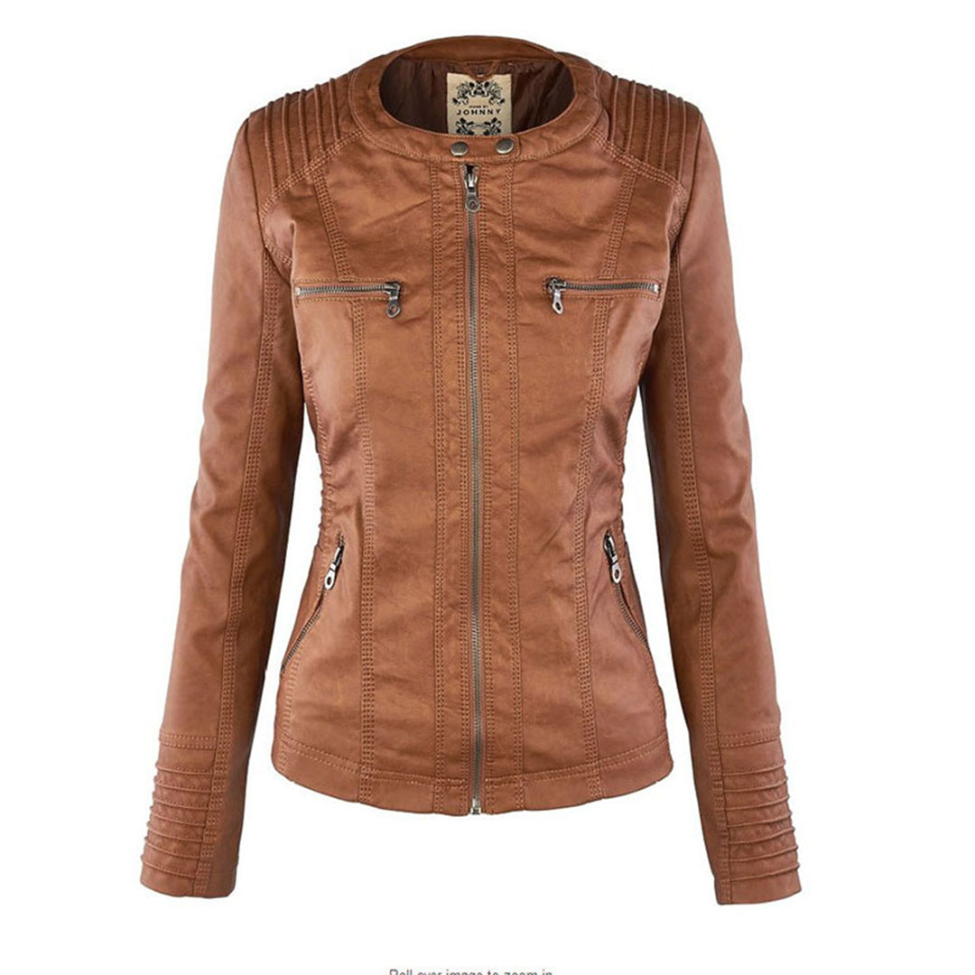 Jill | Waterproof Leather Jacket