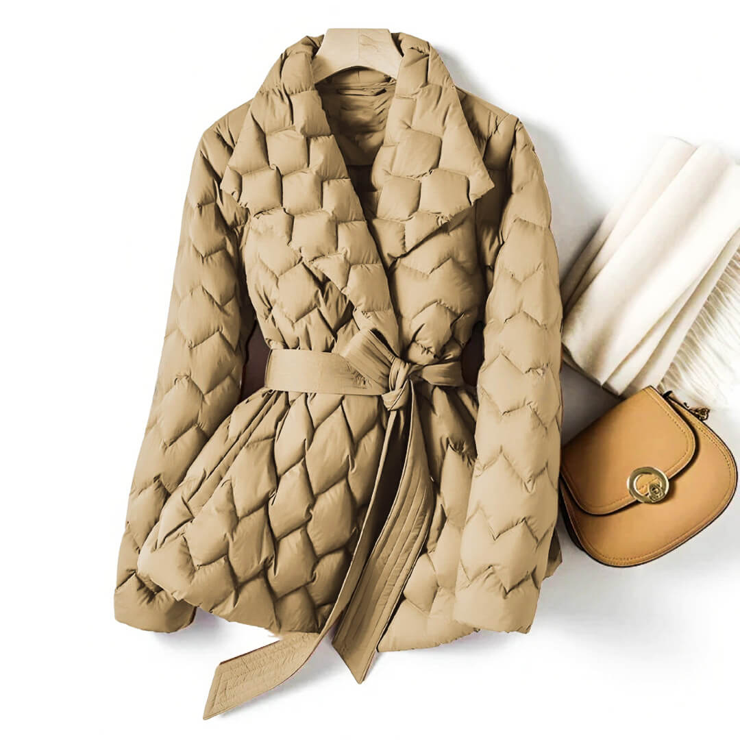 Gemma | Quilted Down Coat