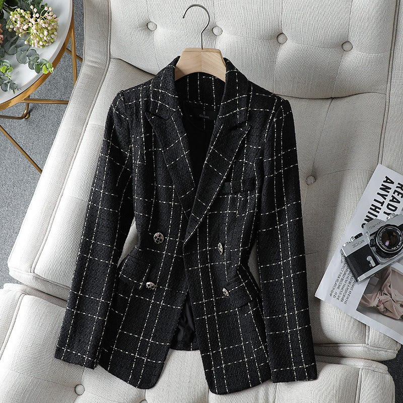 Daisy | Plaid Blazer