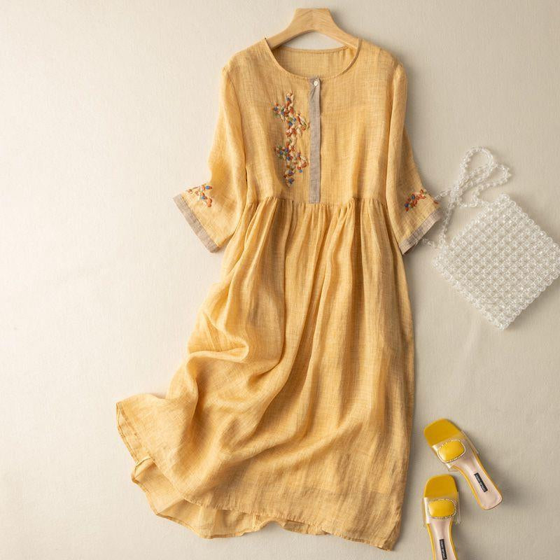 SOVIA | LINEN DRESS
