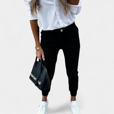 JENNA HIGH WAIST STRETCH BOTTOMS