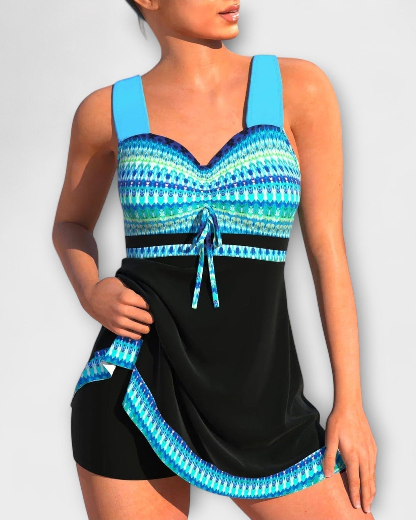 Scarlett – Vibrant Two-Piece Swim Set
