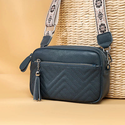 Bianca | Refined Leather Shoulder Bag