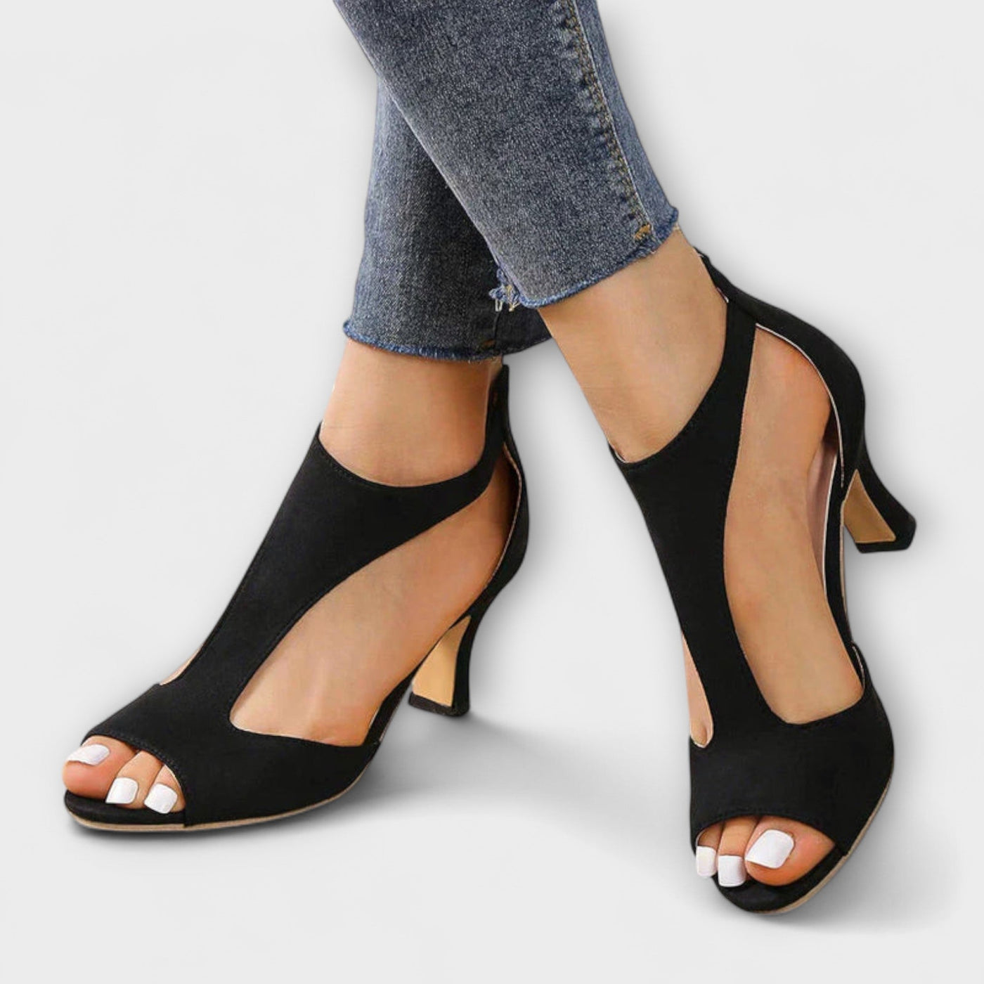 Elvira – Stylish Comfort Heels
