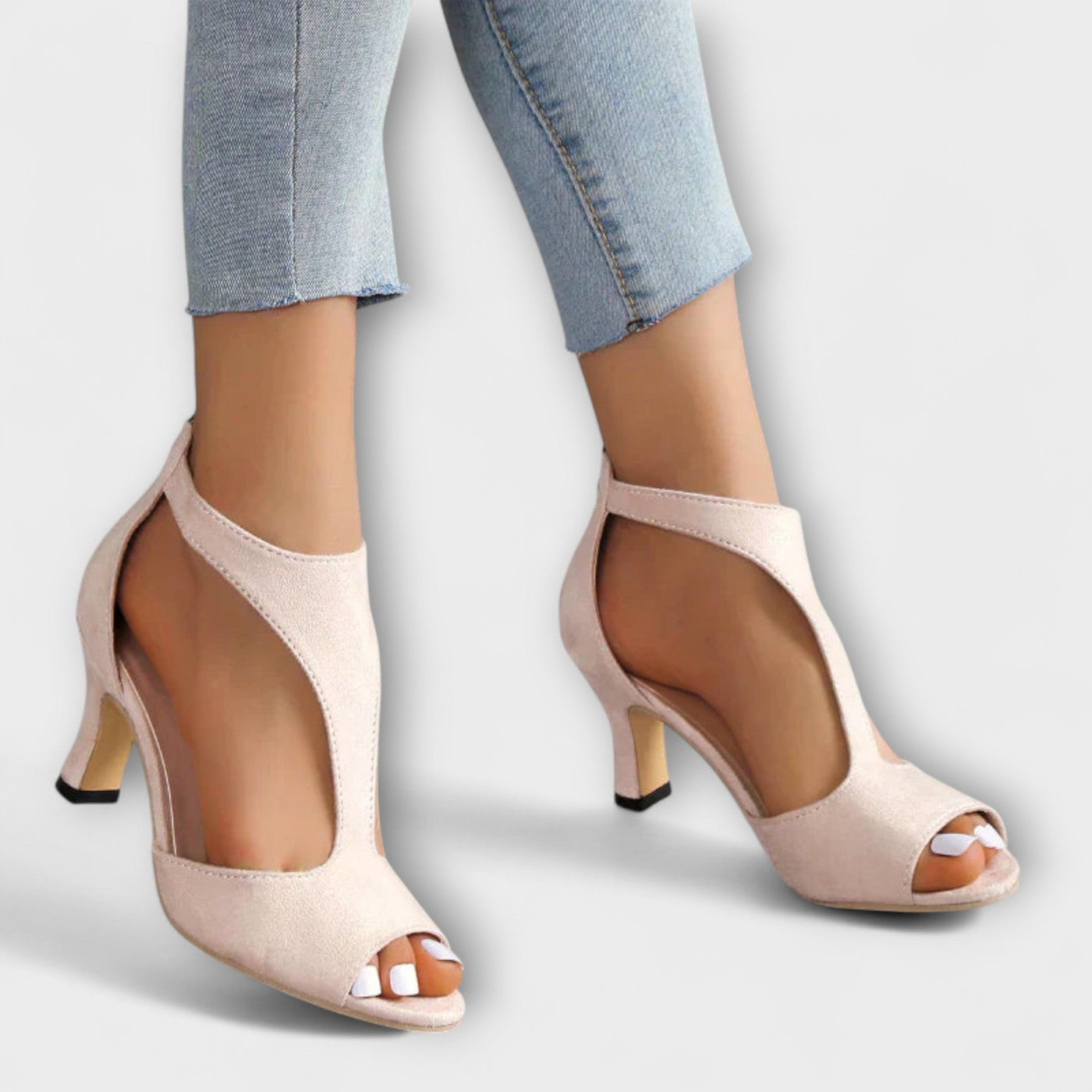 Elvira – Stylish Comfort Heels