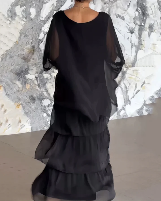 AURORA | Elegant Tummy Covering Maxi Dress