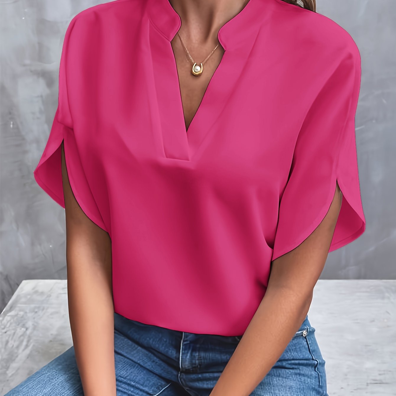 Sorrelia - Luxurious Elegant Blouse