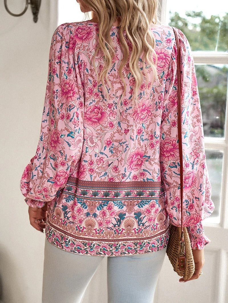 Luma - Summer Floral Top