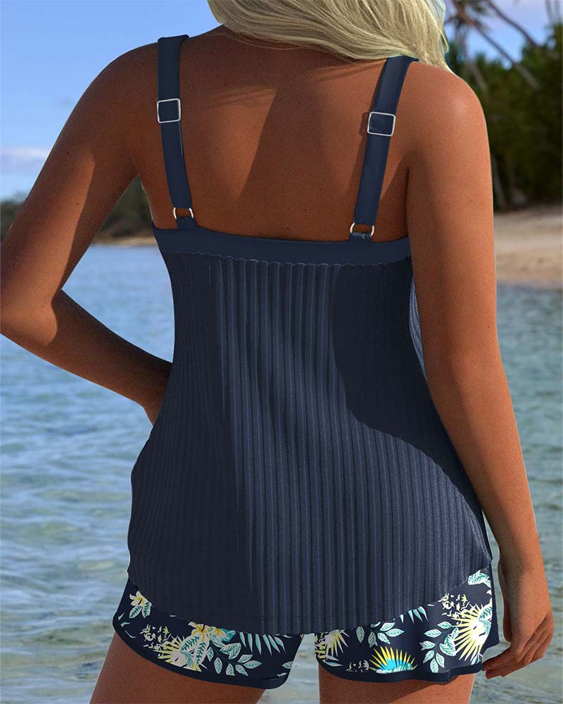 Freya - Striped Beach Set