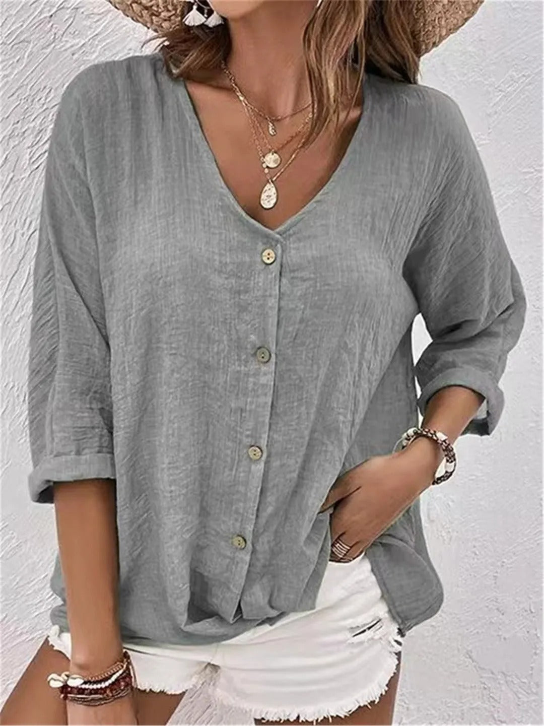 Coralyn - Coastal Breeze Blouse