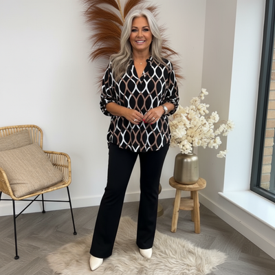 JANNY | CASUAL BLOUSE WITH PATTERN