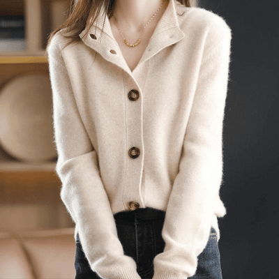 Anny | Luxurious Cashmere Knit Cardigan