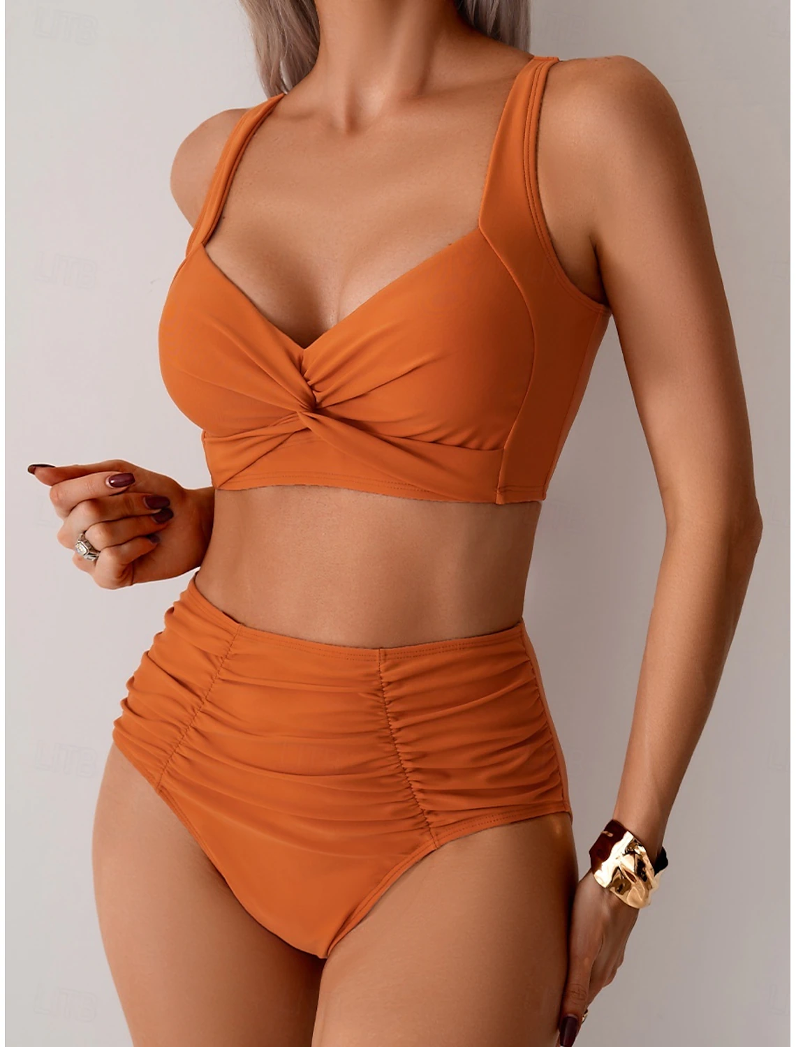 Eleanor - Ruched Fabric Bikini