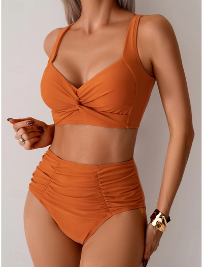 Eleanor - Ruched Fabric Bikini