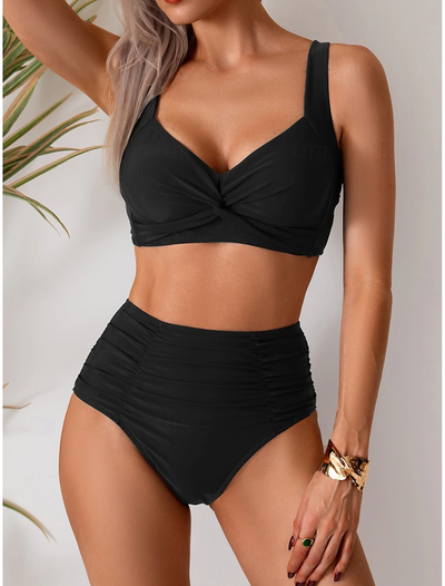 Eleanor - Ruched Fabric Bikini