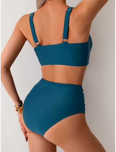 Eleanor - Ruched Fabric Bikini