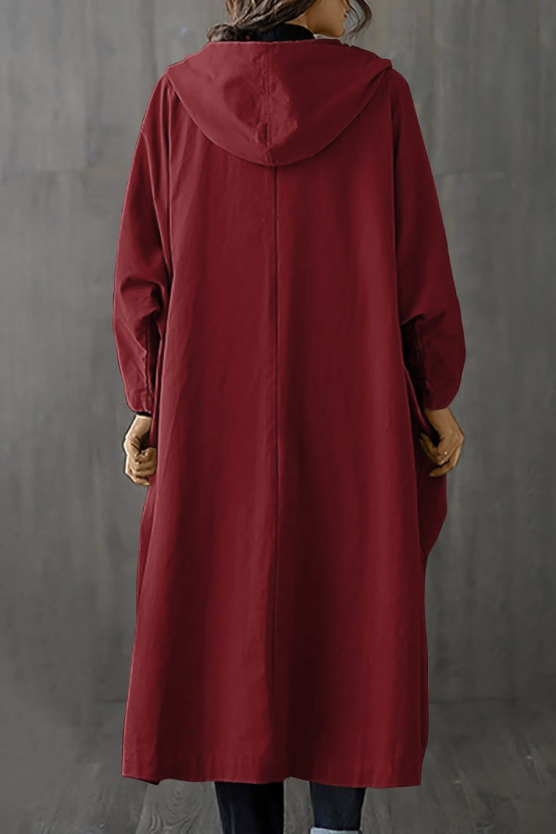 Indigo | Oversized Windbreaker Jacket