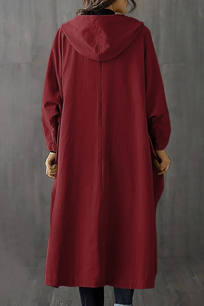 Indigo | Oversized Windbreaker Jacket