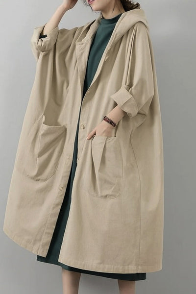 Indigo | Oversized Windbreaker Jacket