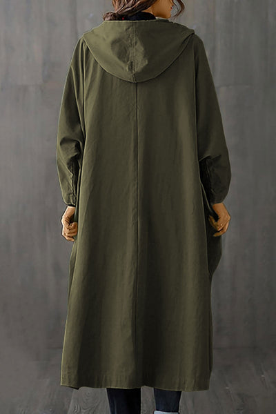 Indigo | Oversized Windbreaker Jacket