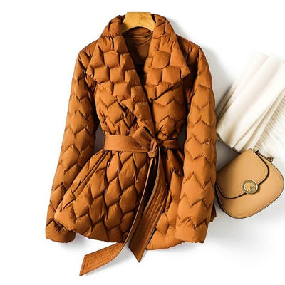 Gemma | Quilted Down Coat