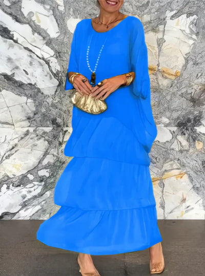 AURORA | Elegant Tummy Covering Maxi Dress